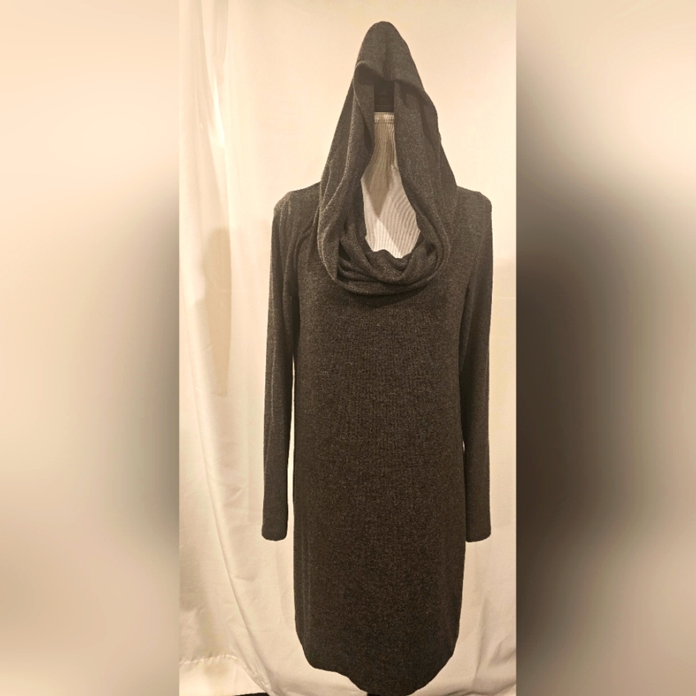Michael Stars Sweater Dress, Size S. Charcoal gray.